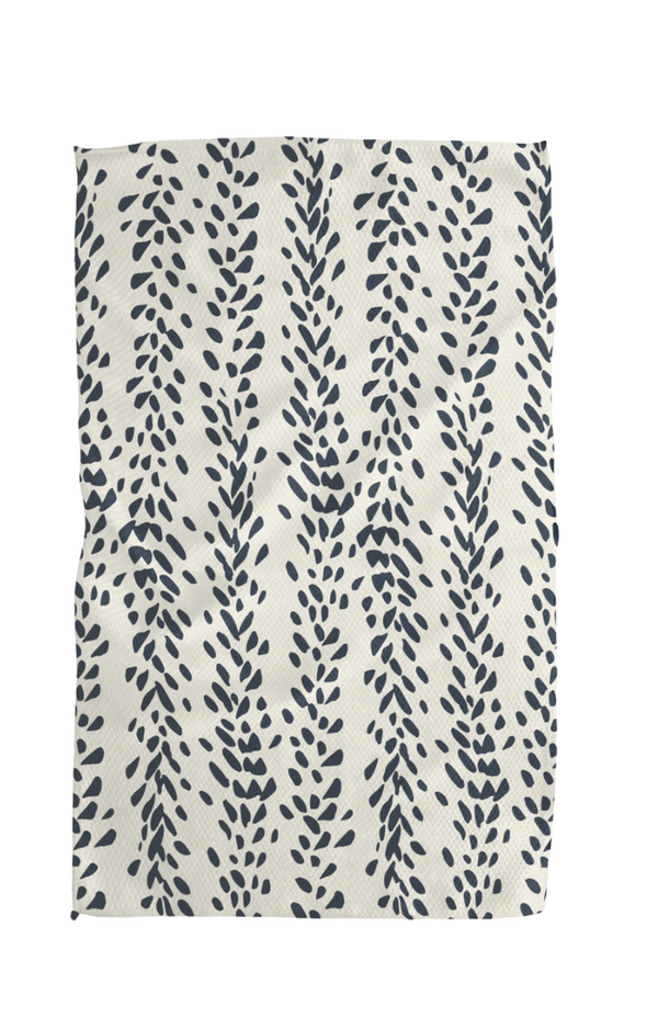 Reeds Printed - Midnight Kitchen Tea Towel
