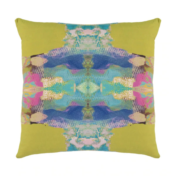 Provence Chartreuse Throw Pillow