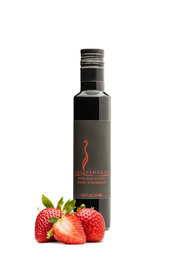Calivinegar Strawberry Barrel-Aged Balsamic Vinegar