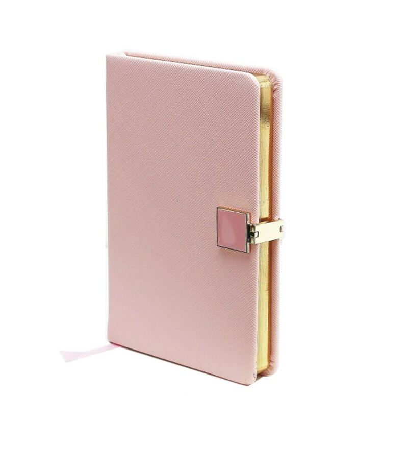 Pink & Gold A6 Notebook