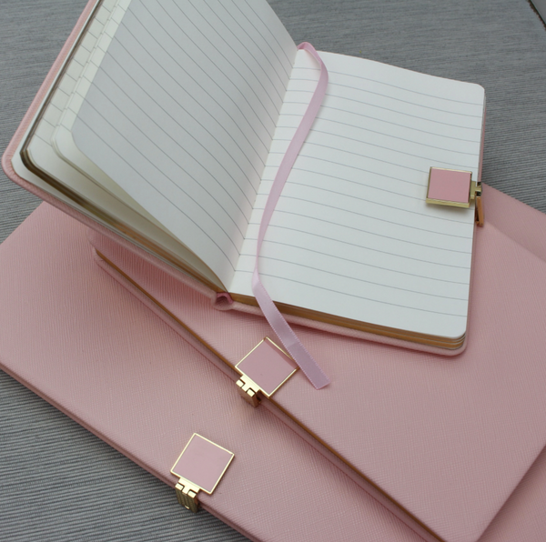 Pink & Gold A6 Notebook